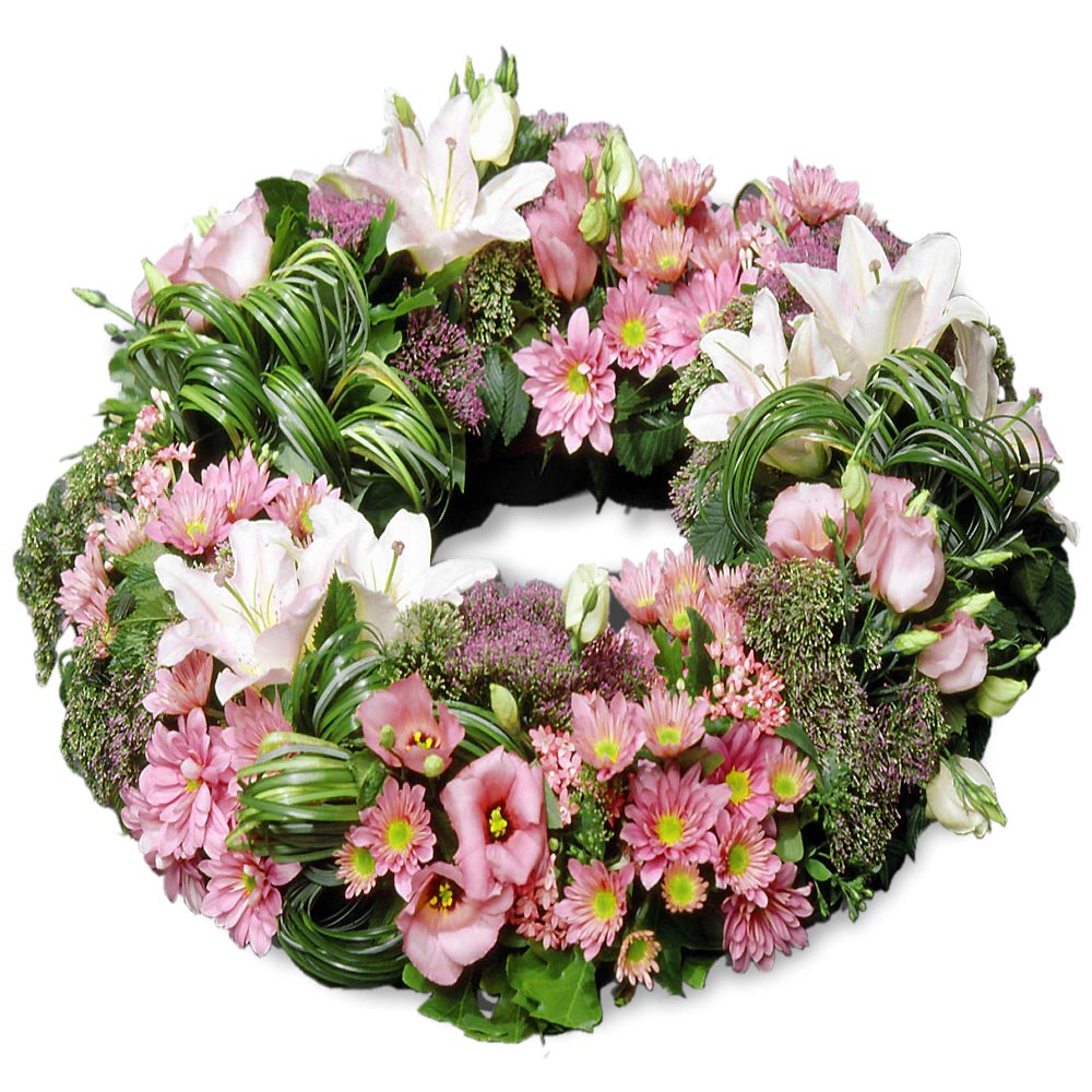 COURONNE FLEURS DEUIL - ENVOYER DES FLEURS DEUIL POUR UN ENTERREMENT À LA POSSESSION 97419
